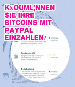 Paypal guthaben bitcoin